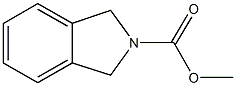 methyl 1,3-dihydro-2H-isoindole-2-carboxylate Struktur