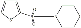 1-(2-thienylsulfonyl)piperidine Struktur