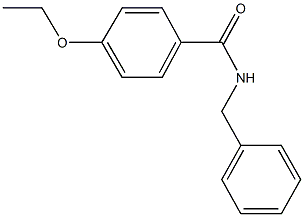 N-benzyl-4-ethoxybenzamide Struktur