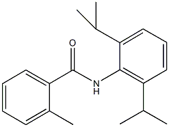 N-(2,6-diisopropylphenyl)-2-methylbenzamide Struktur