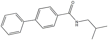 N-isobutyl[1,1'-biphenyl]-4-carboxamide Struktur