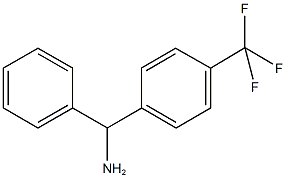 phenyl[4-(trifluoromethyl)phenyl]methanamine Struktur