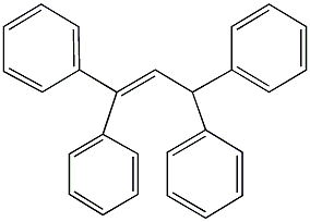 (1,3,3-triphenyl-1-propenyl)benzene Struktur