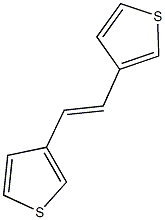 3-[2-(3-thienyl)vinyl]thiophene Struktur