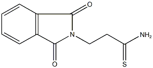 3-(1,3-dioxo-1,3-dihydro-2H-isoindol-2-yl)propanethioamide Struktur