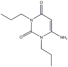 6-amino-1,3-dipropylpyrimidine-2,4(1H,3H)-dione Struktur