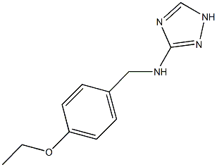 N-(4-ethoxybenzyl)-N-(1H-1,2,4-triazol-3-yl)amine Struktur