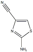 2-amino-1,3-thiazole-4-carbonitrile Struktur