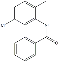 N-(5-chloro-2-methylphenyl)benzamide Struktur