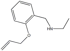 N-[2-(allyloxy)benzyl]-N-ethylamine Struktur