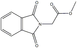 methyl (1,3-dioxo-1,3-dihydro-2H-isoindol-2-yl)acetate Struktur