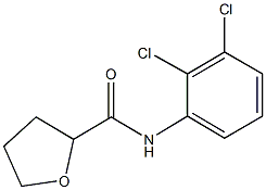 N-(2,3-dichlorophenyl)tetrahydro-2-furancarboxamide Struktur