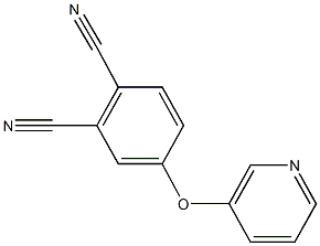 4-(3-pyridinyloxy)phthalonitrile Struktur