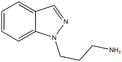 3-(1H-indazol-1-yl)propylamine Struktur