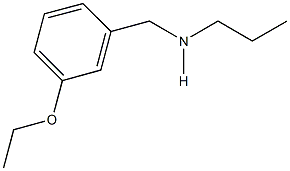 N-(3-ethoxybenzyl)-N-propylamine Struktur