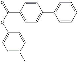 4-methylphenyl [1,1'-biphenyl]-4-carboxylate Struktur