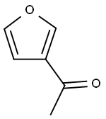 1-(3-furyl)ethanone Struktur