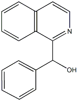 1-isoquinolinyl(phenyl)methanol Struktur