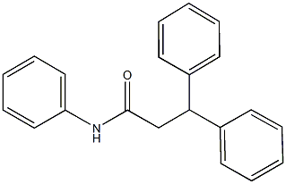 N,3,3-triphenylpropanamide Struktur