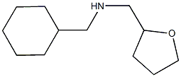 N-(cyclohexylmethyl)-N-(tetrahydro-2-furanylmethyl)amine Struktur