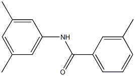 N-(3,5-dimethylphenyl)-3-methylbenzamide Struktur