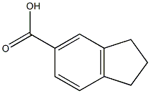 5-indanecarboxylic acid Struktur