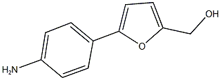 [5-(4-aminophenyl)-2-furyl]methanol Struktur