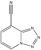 tetraazolo[1,5-a]pyridine-8-carbonitrile Struktur