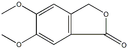 5,6-dimethoxy-2-benzofuran-1(3H)-one Struktur