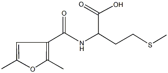 N-(2,5-dimethyl-3-furoyl)(methyl)homocysteine Struktur