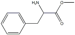 methyl 2-amino-3-phenylpropanoate Struktur