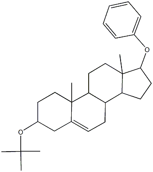 3-tert-butoxy-10,13-dimethyl-17-phenoxy-2,3,4,7,8,9,10,11,12,13,14,15,16,17-tetradecahydro-1H-cyclopenta[a]phenanthrene Struktur