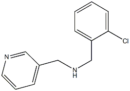 N-(2-chlorobenzyl)-N-(3-pyridinylmethyl)amine Struktur