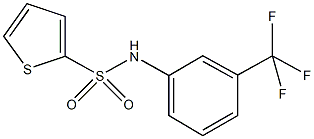 N-[3-(trifluoromethyl)phenyl]-2-thiophenesulfonamide Struktur