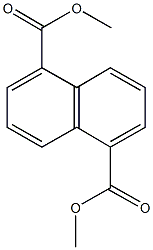 dimethyl 1,5-naphthalenedicarboxylate Struktur