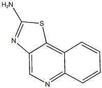 [1,3]thiazolo[4,5-c]quinolin-2-amine Struktur