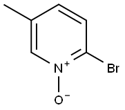 2-bromo-5-methylpyridine 1-oxide Struktur