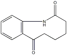 3,4,5,6-tetrahydro-2H-1-benzazonine-2,7(7aH)-dione Struktur