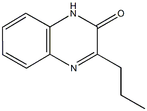 3-propyl-2(1H)-quinoxalinone Struktur