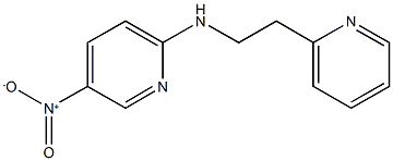 5-nitro-2-{[2-(2-pyridinyl)ethyl]amino}pyridine Struktur