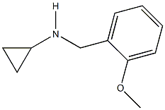 N-cyclopropyl-N-(2-methoxybenzyl)amine Struktur