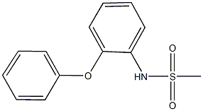 N-(2-phenoxyphenyl)methanesulfonamide Struktur