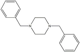 1,4-dibenzylpiperazine Struktur