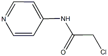 2-chloro-N-pyridin-4-ylacetamide Struktur