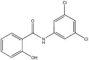 N-(3,5-dichlorophenyl)-2-hydroxybenzamide Struktur