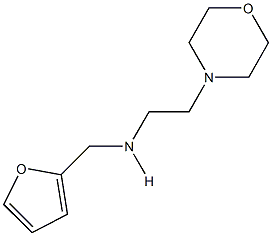 N-(2-furylmethyl)-N-[2-(4-morpholinyl)ethyl]amine Struktur