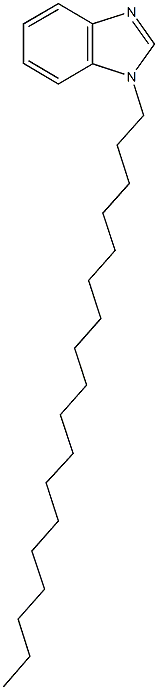 1-octadecyl-1H-benzimidazole Struktur