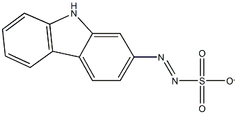 2-(9H-carbazol-2-yl)diazenesulfonate Struktur