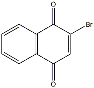 2-bromonaphthoquinone Struktur