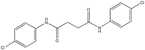 N~1~,N~4~-bis(4-chlorophenyl)succinamide Struktur